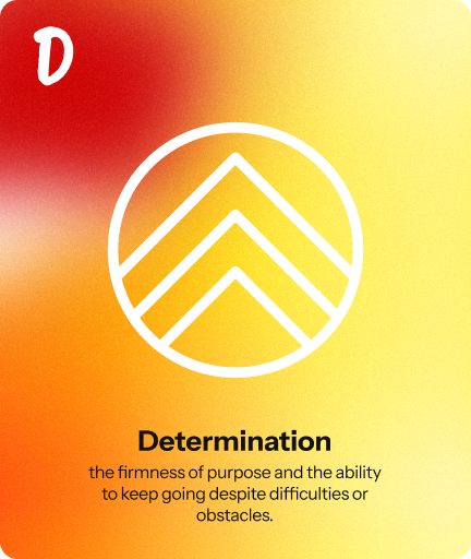 A to Z card D